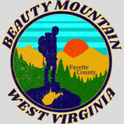 Beauty Mountain West Virginia Design - US Custom Tees