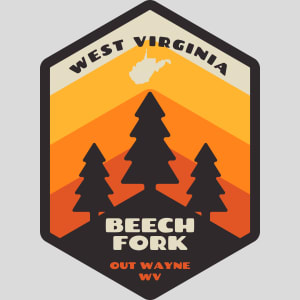 Beech Fork Out Wayne WV Design - US Custom Tees