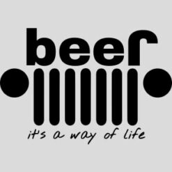 Beer It's A Way Of Life Design - US Custom Tees