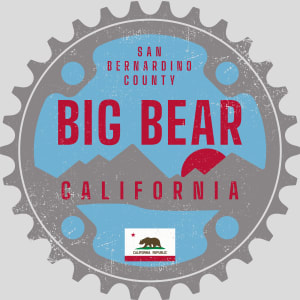 Big Bear Mountain Bike Design - US Custom Tees