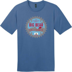 Big Bear Mountain Bike T-Shirt Maritime Blue - US Custom Tees
