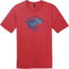 Born To Surf Ride The Wave T-Shirt Classic Red - US Custom Tees