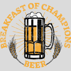 Breakfast Of Champions Beer Design - US Custom Tees