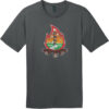 Campfire and Mountains Vintage T-Shirt Charcoal - US Custom Tees