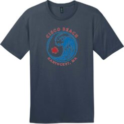 Cisco Beach Nantucket Surf T-Shirt New Navy - US Custom Tees