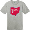 Dayton Ohio T-Shirt Heathered Steel - US Custom Tees
