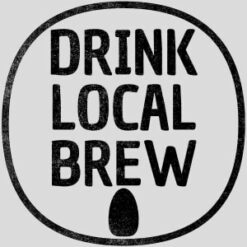 Drink Local Brew Can Design - US Custom Tees