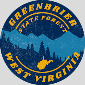 Greenbrier State Forest WV Design - US Custom Tees