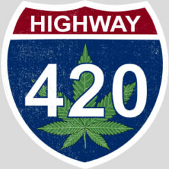 Highway 420 Road Sign Design - US Custom Tees