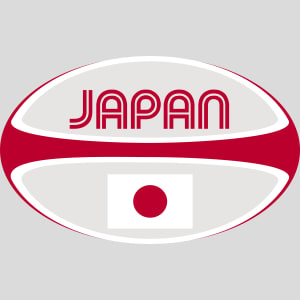 Japan Rugby Ball Design - US Custom Tees