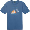 Key Largo Florida Sailing T-Shirt Maritime Blue - US Custom Tees