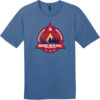 Mount Mitchell North Carolina Camping T-Shirt Maritime Blue - US Custom Tees