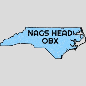 Nags Head OBX North Carolina State Design - US Custom Tees