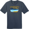 New River Gorge Rafting T-Shirt New Navy - US Custom Tees