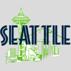 Seattle Skyline Design - US Custom Tees