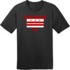 Washington DC Dripping Blood T-Shirt Jet Black - US Custom Tees