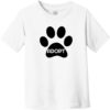Adopt Pet Paw Toddler T-Shirt White - US Custom Tees