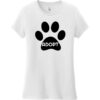 Adopt Pet Paw Women's T-Shirt White - US Custom Tees