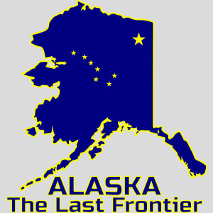 Alaska The Last Frontier Design - US Custom Tees