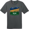 Alta Utah Wasatch Mountains T-Shirt Charcoal - US Custom Tees