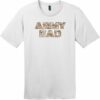 Army Dad Sand Camo T-Shirt Bright White - US Custom Tees