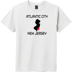 Atlantic City New Jersey Youth T-Shirt White - US Custom Tees