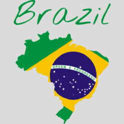 Brazil Country Flag Design - US Custom Tees