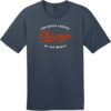 Chicago Illinois Blues Capital Of The World T-Shirt New Navy - US Custom Tees