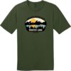 Crater Lake Oregon T-Shirt Thyme Green - US Custom Tees