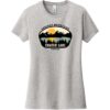 Crater Lake Oregon Women's T-Shirt Light Heather Gray - US Custom Tees
