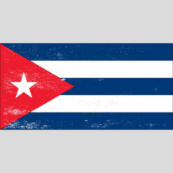Cuba Vintage Flag Design - US Custom Tees