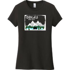 Denali State Park Alaska Women's T-Shirt Black - US Custom Tees