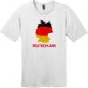 Deutschland Germany T-Shirt Bright White - US Custom Tees