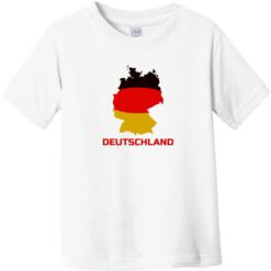 Deutschland Germany Toddler T-Shirt White - US Custom Tees