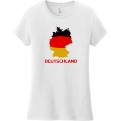 Deutschland Germany Women's T-Shirt White - US Custom Tees