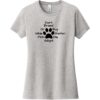 Don't Breed Or Buy While Shelter Pets Die Women's T-Shirt Light Heather Gray - US Custom Tees