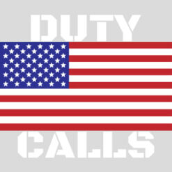 Duty Calls American Flag Design - US Custom Tees