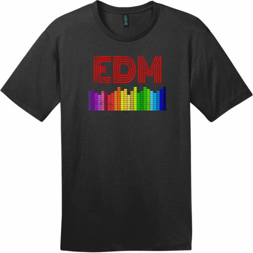 EDM Electronic Dance Music T-Shirt Jet Black - US Custom Tees