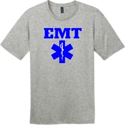 EMT Emergency Medical Technician T-Shirt Heathered Steel - US Custom Tees