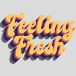 Feeling Fresh Retro Design - US Custom Tees