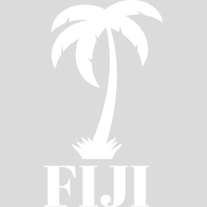 Fiji Palm Tree Design - US Custom Tees