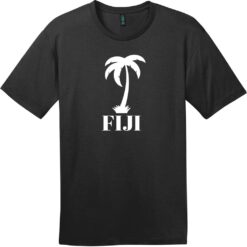 Fiji Palm Tree T-Shirt Jet Black - US Custom Tees