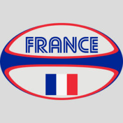 France Rugby Ball Design - US Custom Tees