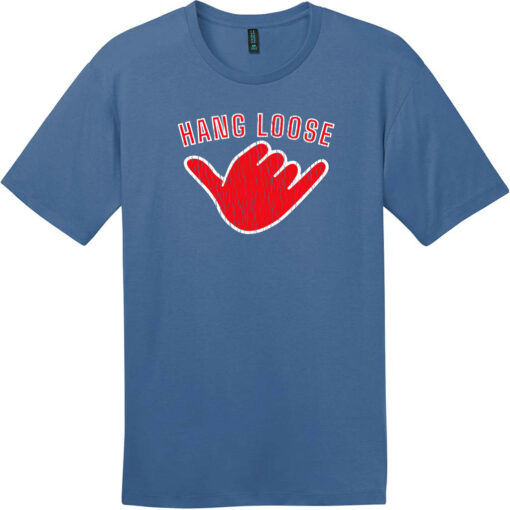 Hang Loose T-Shirt Maritime Blue - US Custom Tees