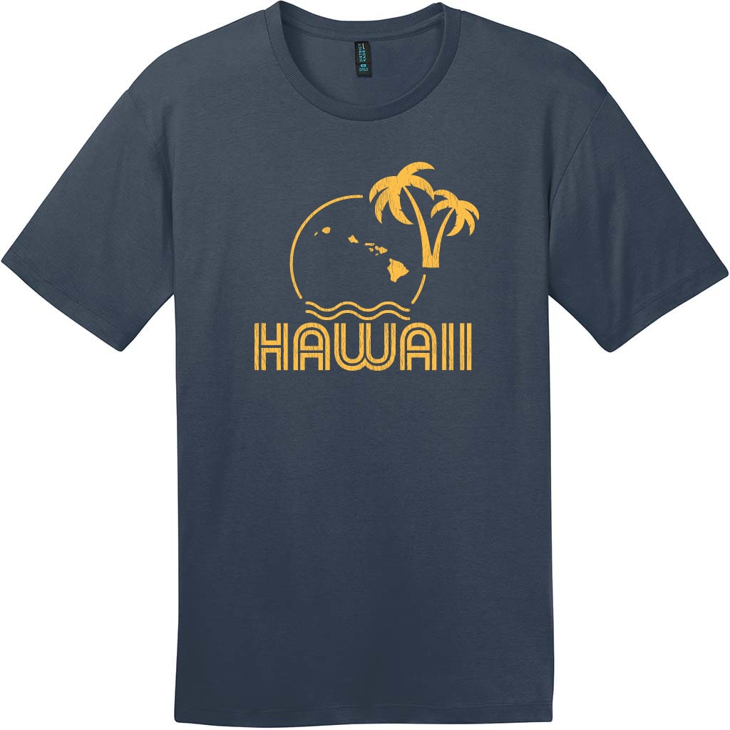 Camicia Hawaiana Donna Find Me Under The Palms - T-Shirt Spiaggia Con Palma, Morbida, Taglie S-2XL - 2