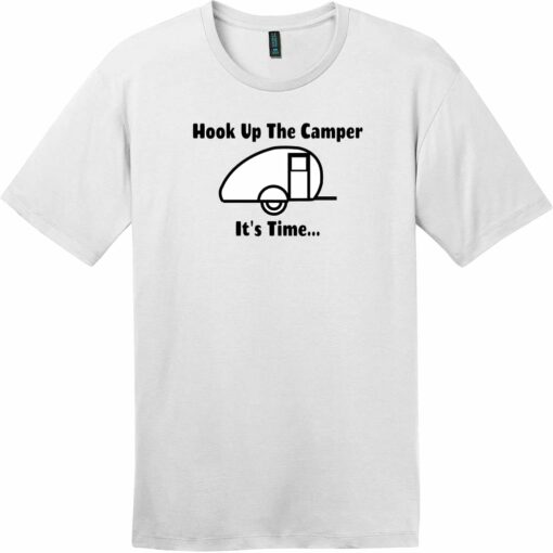 Hook Up The Camper T-Shirt Bright White - US Custom Tees