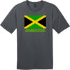 Jamaica Flag T-Shirt Charcoal - US Custom Tees