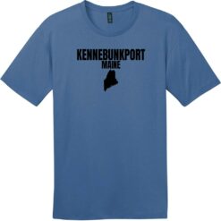 Kennebunkport Maine State T-Shirt Maritime Blue - US Custom Tees