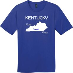 Kentucky Home Sweet Home T-Shirt Deep Royal - US Custom Tees