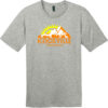 Knoxville Tennessee Mountains T-Shirt Heathered Steel - US Custom Tees
